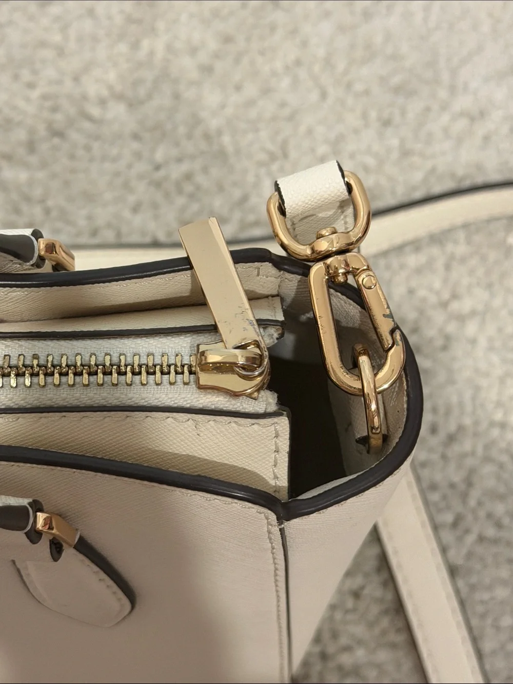 Tory Burch structured saffiano